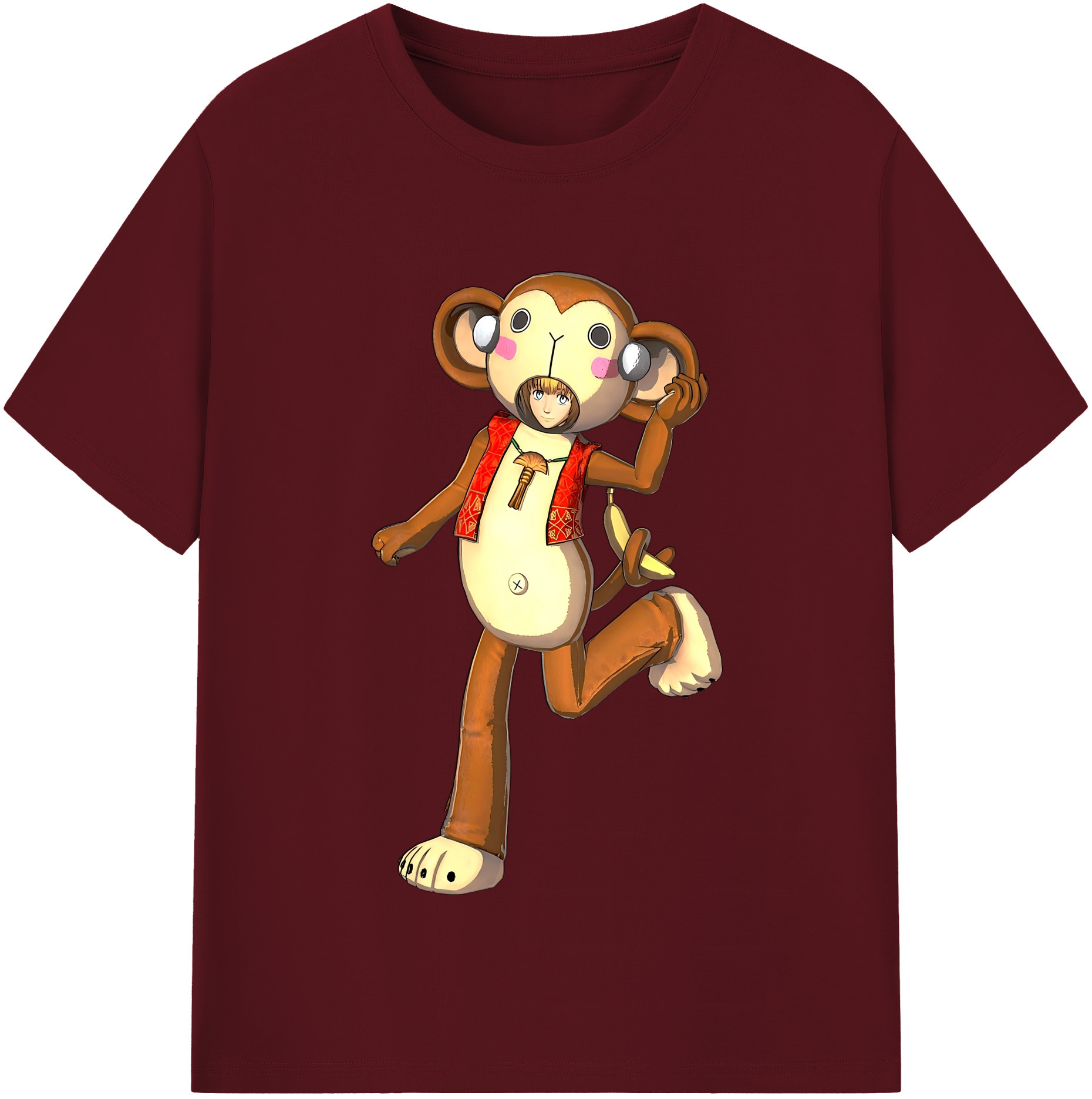 （画像用） 進撃の巨人 アルミン·アルレルト Attack on Titan Armin Arlert 綿100％半袖Tシャツ（フロントプリント）